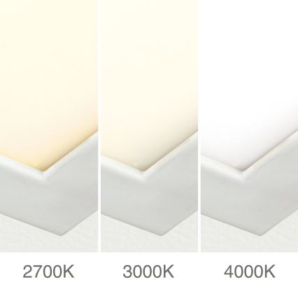 Painel LED de Sobrepor Dimerizável DISC LED/40W/230V 2700/3000/4000K 115x30 cm branco