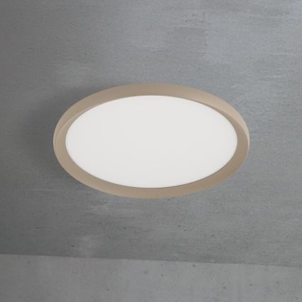 Candeeiro de tecto LED KANT LED/30W/230V 2700/3000/4000K Ø 40 cm bege