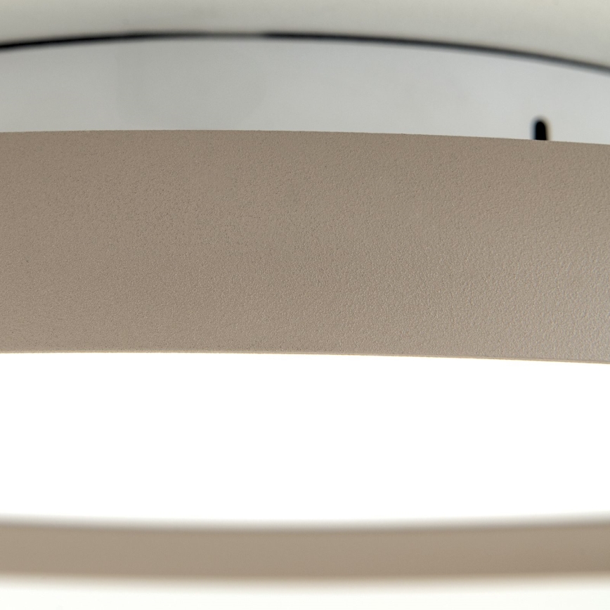 Candeeiro de tecto LED KANT LED/30W/230V 2700/3000/4000K Ø 40 cm bege