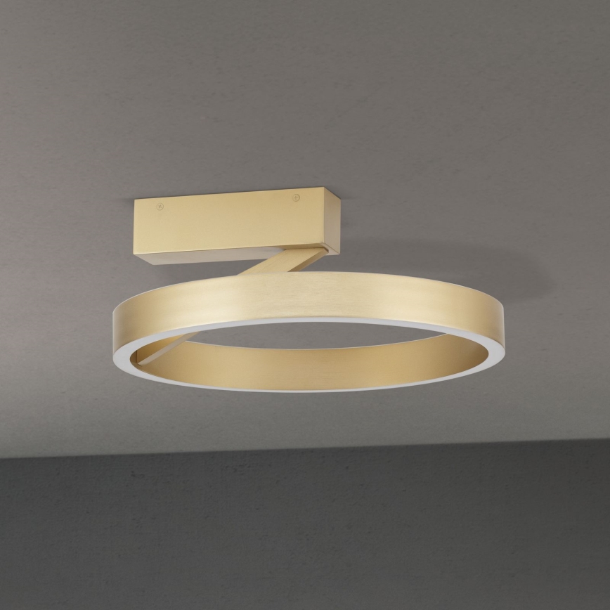 Luminária de teto LED KOLK LED/40W/230V 2700/3000/4000K, Ø 40 cm, dourada