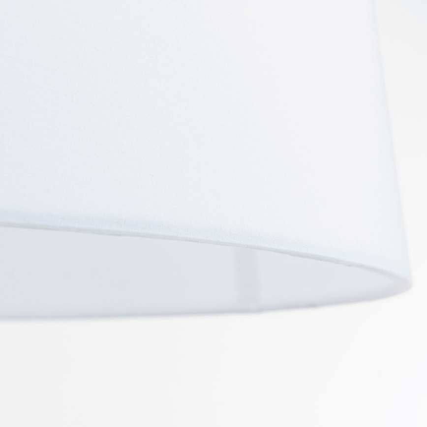 Candeeiro de chão LUDWIG 1xE27/40W/230V branco/preto