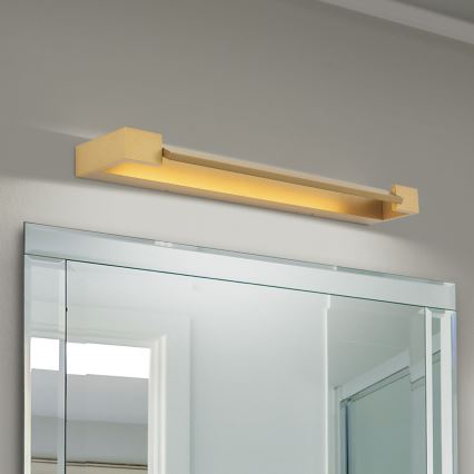 Iluminação de espelho para casa de banho LED MARILYN LED/18W/230V 60 cm IP44 dourado