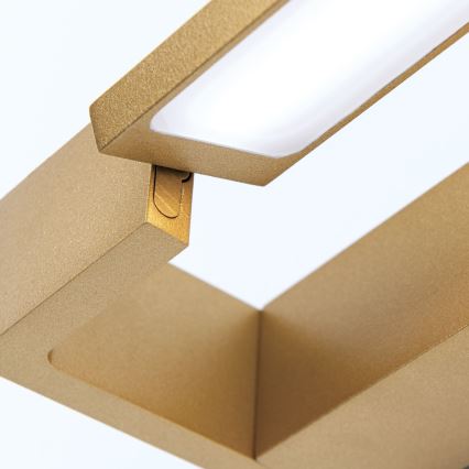 Iluminação de espelho para casa de banho LED MARILYN LED/18W/230V 60 cm IP44 dourado