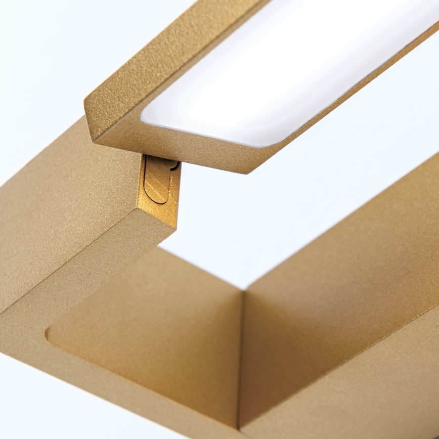 Iluminação de espelho para casa de banho LED MARILYN LED/18W/230V 60 cm IP44 dourado