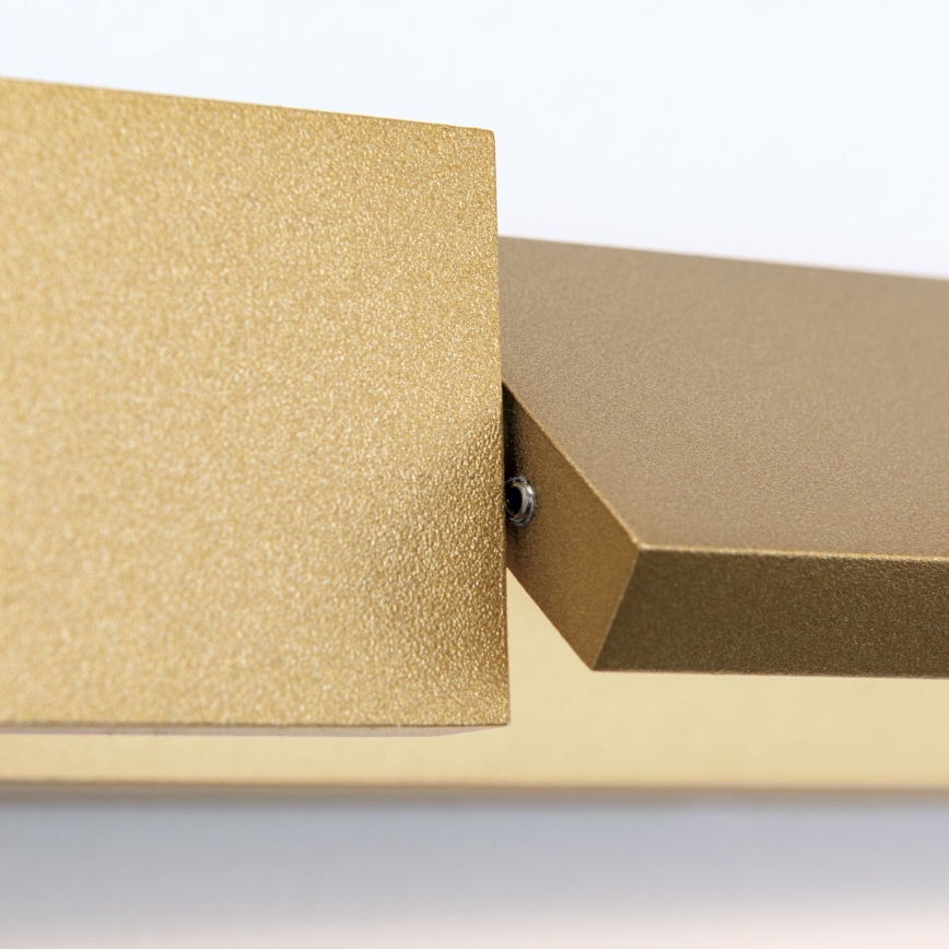 Iluminação de espelho para casa de banho LED MARILYN LED/18W/230V 60 cm IP44 dourado