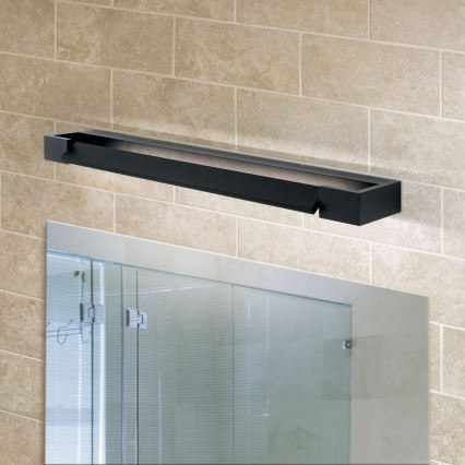 Iluminação de espelho para casa de banho LED MARILYN LED/18W/230V 60 cm IP44 preto