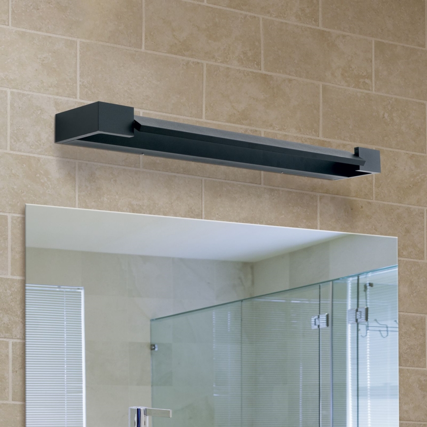 Iluminação de espelho para casa de banho LED MARILYN LED/18W/230V 60 cm IP44 preto