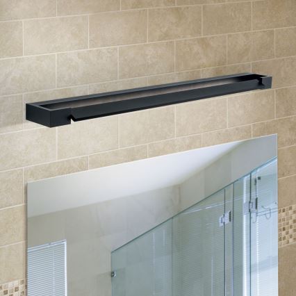 Iluminação de espelho para casa de banho LED MARILYN LED/24W/230V 90 cm IP44 preto