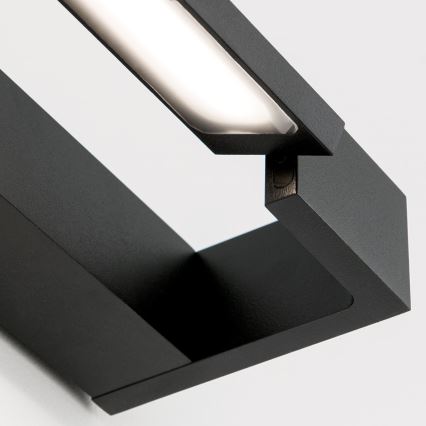 Iluminação de espelho para casa de banho LED MARILYN LED/24W/230V 90 cm IP44 preto