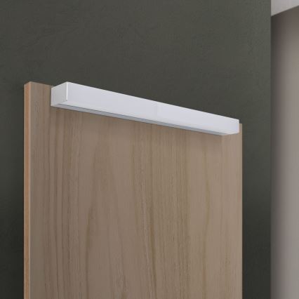 Iluminação de espelho para casa de banho LED HORIZON LED/12W/230V 3000/4000K 60 cm IP44 prateado