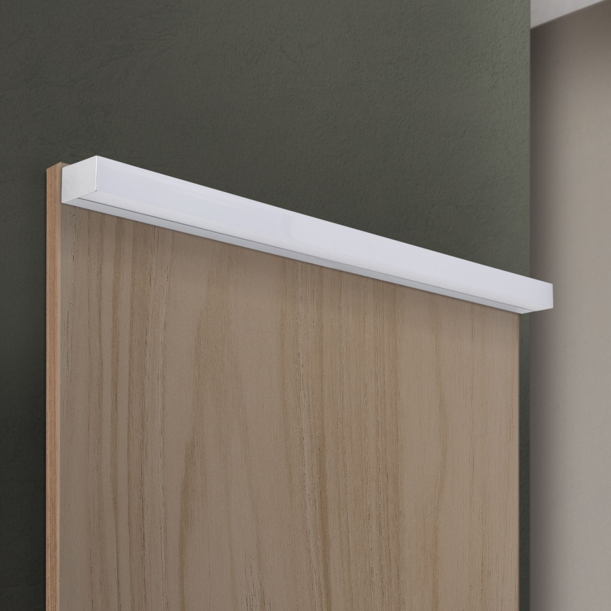 Iluminação de espelho para casa de banho LED HORIZON LED/18W/230V 3000/4000K 90 cm IP44 prateado