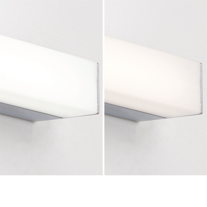 Iluminação de espelho para casa de banho LED HORIZON LED/18W/230V 3000/4000K 90 cm IP44 prateado