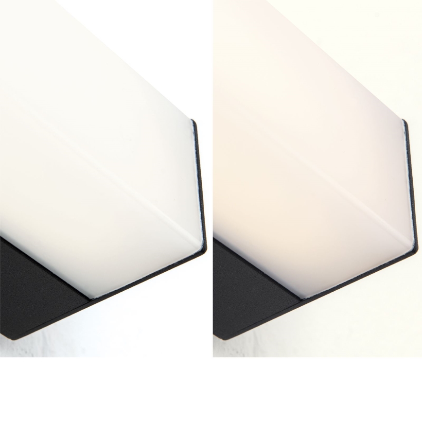 Iluminação de espelho para casa de banho LED HORIZON LED/18W/230V 3000/4000K 90 cm IP44 preto