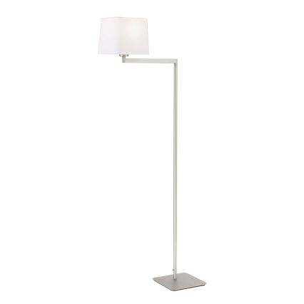 Candeeiro de chão CARLTON 1xE27/40W/230V branco/cromado mate