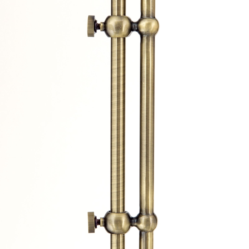 Candeeiro de chão OLD LAMP 1xE27/40W/230V branco/latão