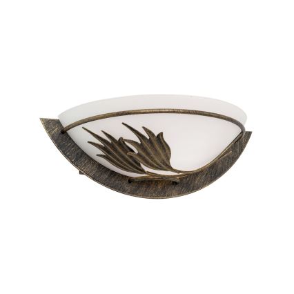 Iluminação de parede FLEUR 1xE14/60W/230V bronze