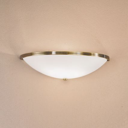 Iluminação de parede AIDA 1xE14/40W/230V bronze/pátina