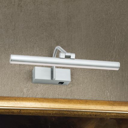 Iluminação de ilustração LED PORTRAIT LED/6W/230V 30 cm cromado mate