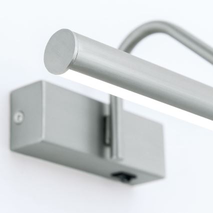 Iluminação de ilustração LED PORTRAIT LED/6W/230V 30 cm cromado mate