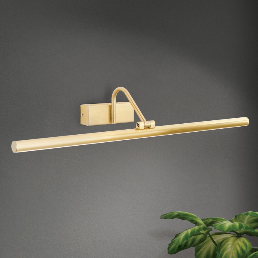 Iluminação de ilustração LED PORTRAIT LED/12W/230V 60 cm dourado