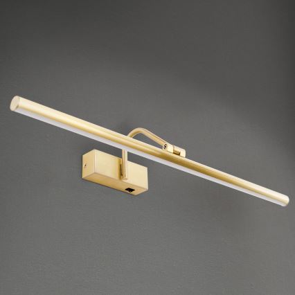 Iluminação de ilustração LED PORTRAIT LED/12W/230V 60 cm dourado