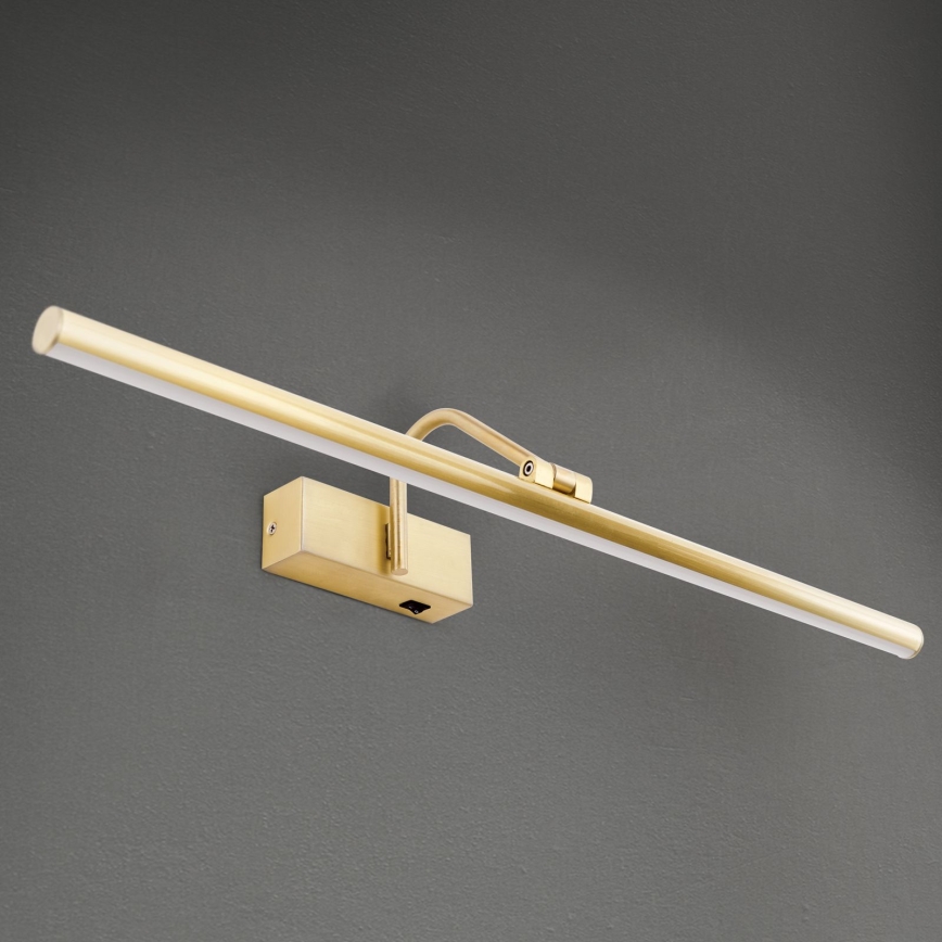 Iluminação de ilustração LED PORTRAIT LED/12W/230V 60 cm dourado