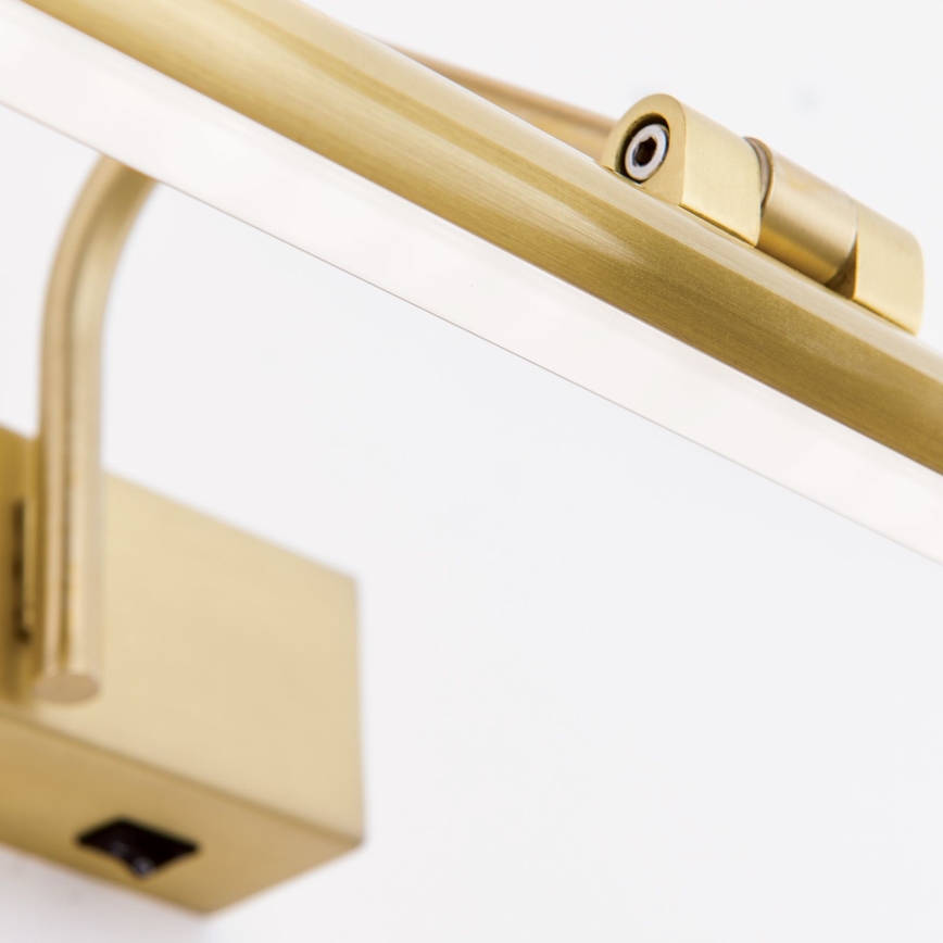 Iluminação de ilustração LED PORTRAIT LED/12W/230V 60 cm dourado