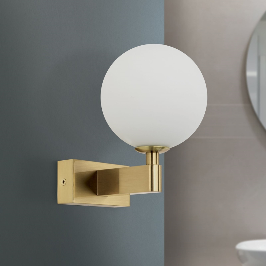 Iluminação de parede para casa de banho MARA 1xG9/20W/230V IP44 dourado