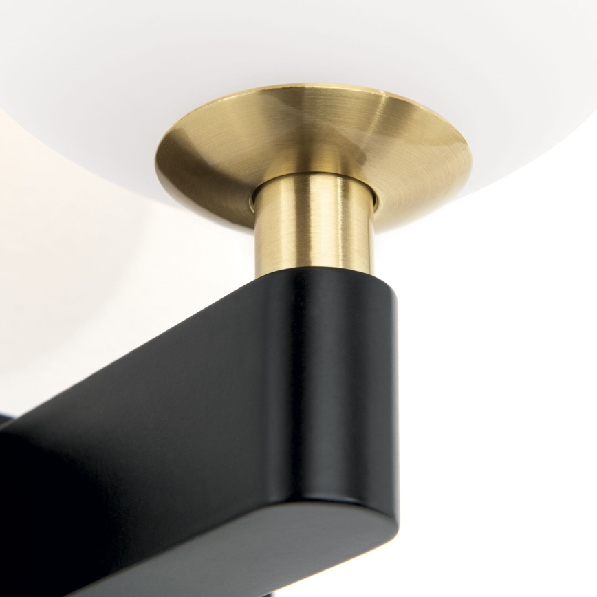 Iluminação de parede para casa de banho MARA 1xG9/20W/230V IP44 preto