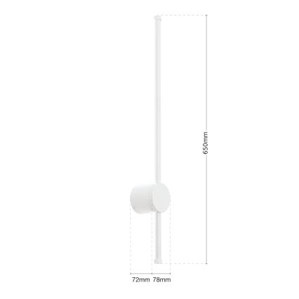 Iluminação de espelho para casa de banho LED FERDINAND LED/12W/230V IP54 branco