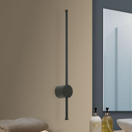 Iluminação de espelho para casa de banho LED FERDINAND LED/12W/230V IP54 preto