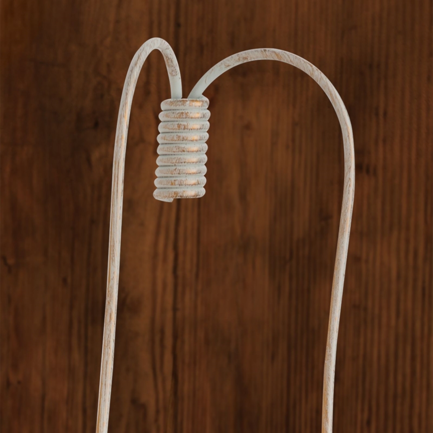 Candeeiro de parede VELA 2xE14/40W/230V branco/dourado/pátina