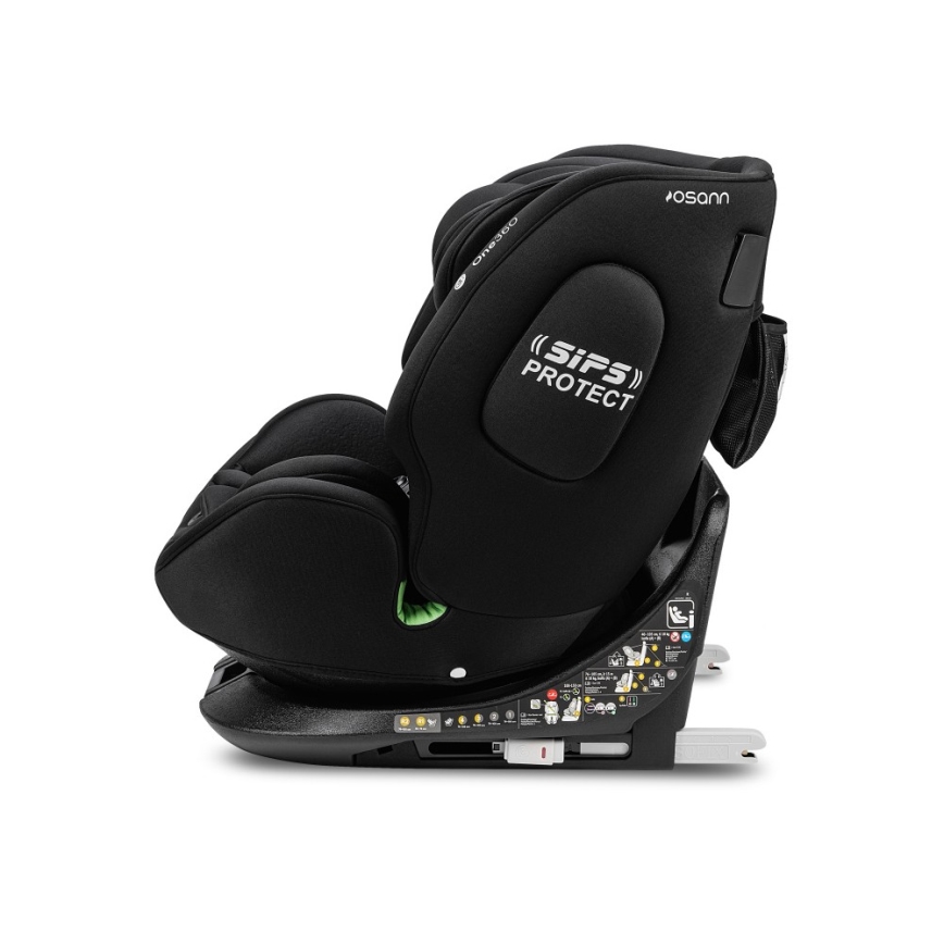 OSANN - Cadeira Auto ONE 360 i-Size 40-150 cm Totalmente preta