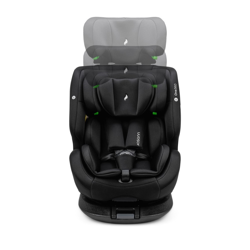 OSANN - Cadeira Auto ONE 360 i-Size 40-150 cm Totalmente preta
