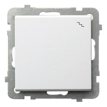 Ospel - Interruptor de escada sem moldura n.º 6 SONATA branco