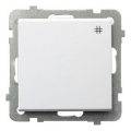 Ospel - Interruptor intermédio sem moldura n.º 7 SONATA branco