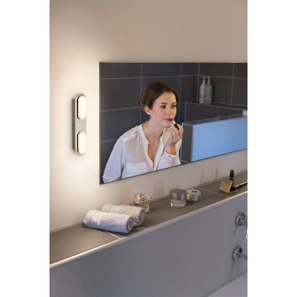 Osram - LED Aplique de parede para casa de banho regulável SMART+ DUPLO LED/15W/230V 3000-6500K IP44 Wi-Fi