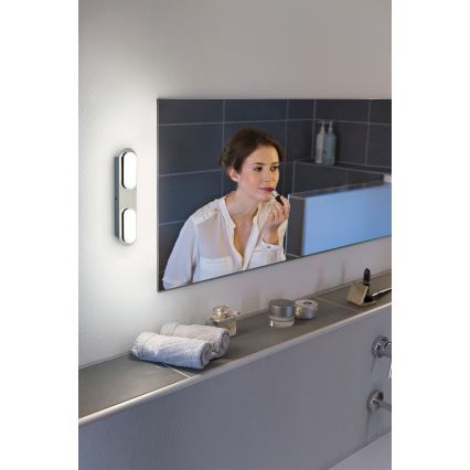 Osram - LED Aplique de parede para casa de banho regulável SMART+ DUPLO LED/15W/230V 3000-6500K IP44 Wi-Fi