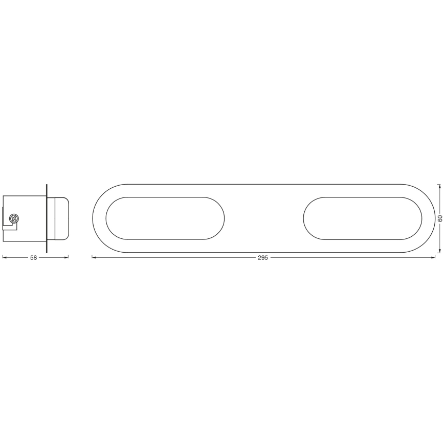 Osram - LED Aplique de parede para casa de banho regulável SMART+ DUPLO LED/15W/230V 3000-6500K IP44 Wi-Fi