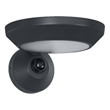 Osram - Aplique de parede exterior LED com sensor de crepúsculo e movimento ENDURA STYLE LED/12W/230V IP65