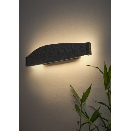 Osram - Aplique de parede LED DECOR FLAT LED/13W/230V cinzento