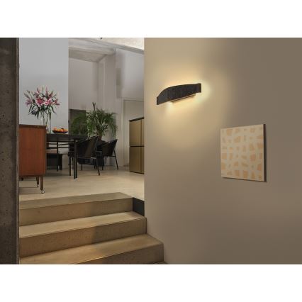 Osram - Aplique de parede LED DECOR FLAT LED/13W/230V cinzento