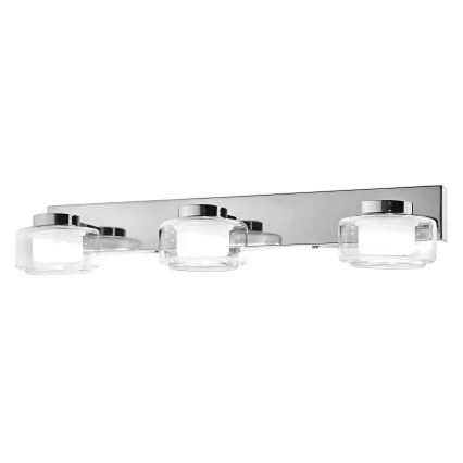 Osram - Aplique de parede LED para casa de banho ORBIS FLAME 3xLED/5,5W/230V 3000/4000K IP44 cromo brilhante