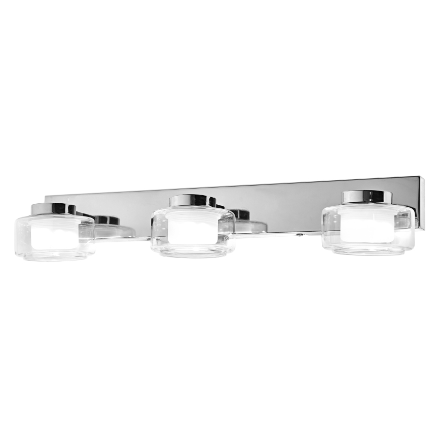 Osram - Aplique de parede LED para casa de banho ORBIS FLAME 3xLED/5,5W/230V 3000/4000K IP44 cromo brilhante