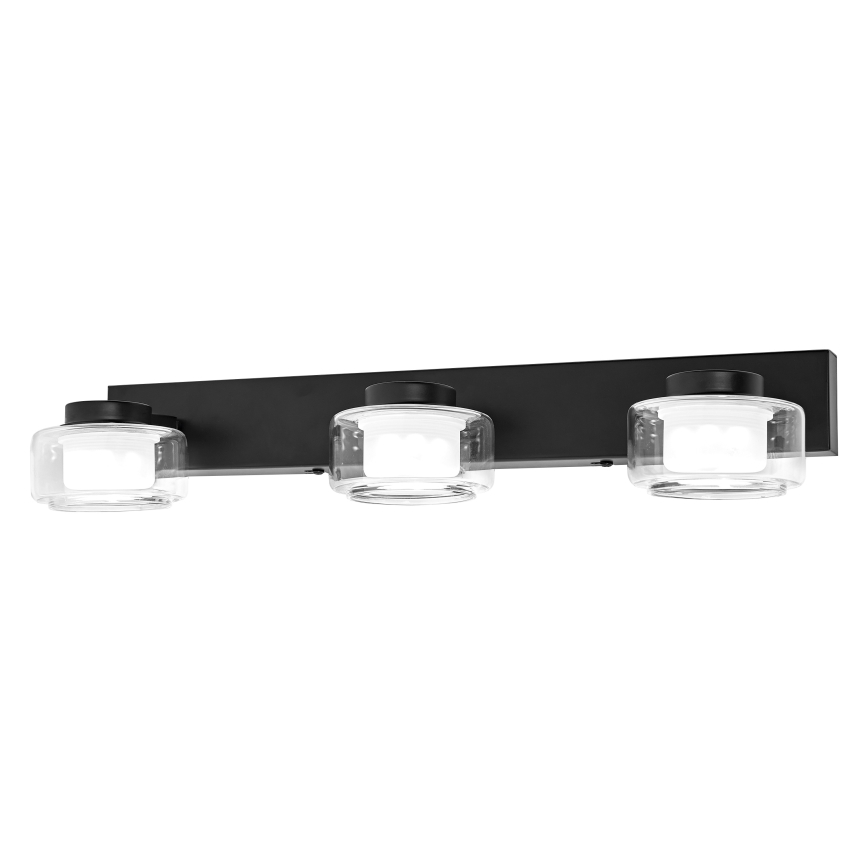 Osram - LED Aplique de parede para casa de banho ORBIS FLAME 3xLED/5,5W/230V 3000/4000K IP44 preto