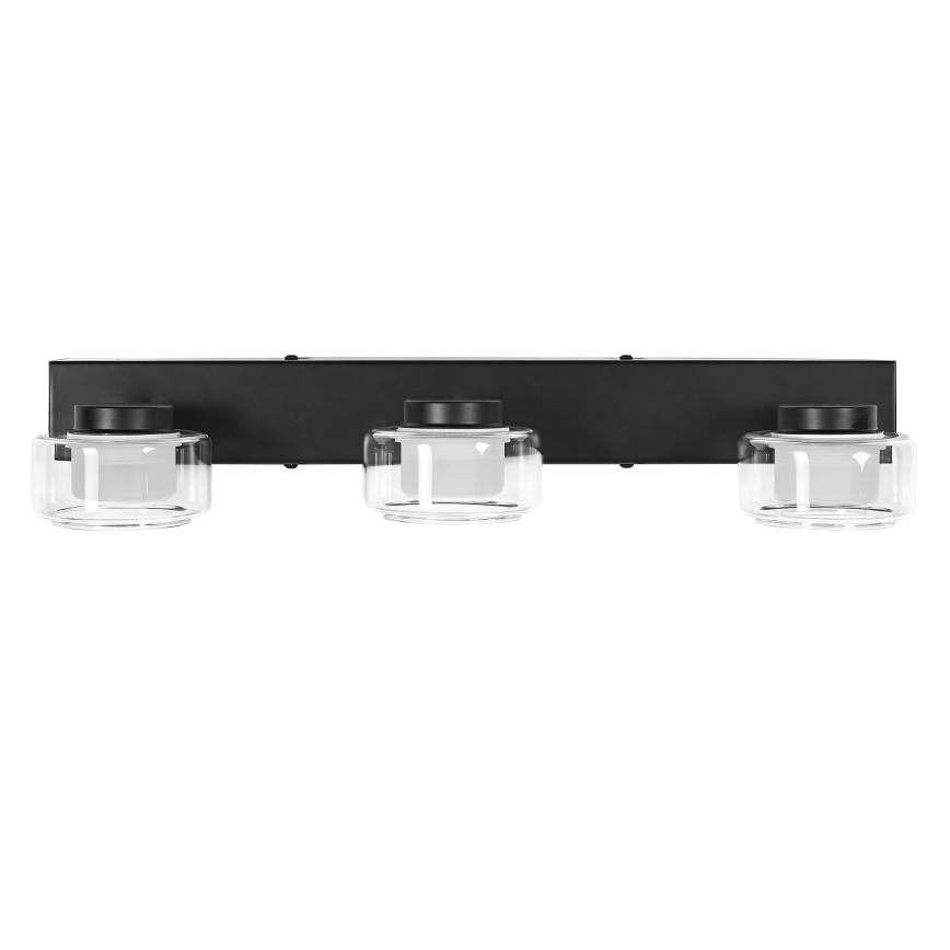 Osram - LED Aplique de parede para casa de banho ORBIS FLAME 3xLED/5,5W/230V 3000/4000K IP44 preto