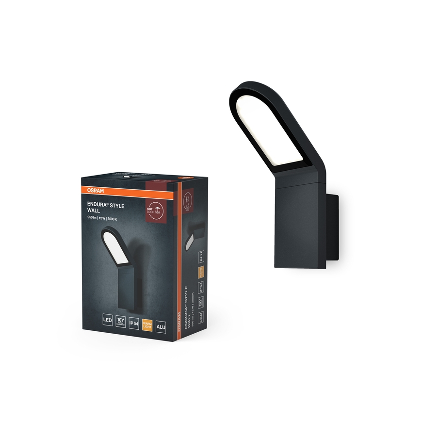 Osram - Aplique de parede LED para exterior ENDURA STYLE LED/12W/230V IP54