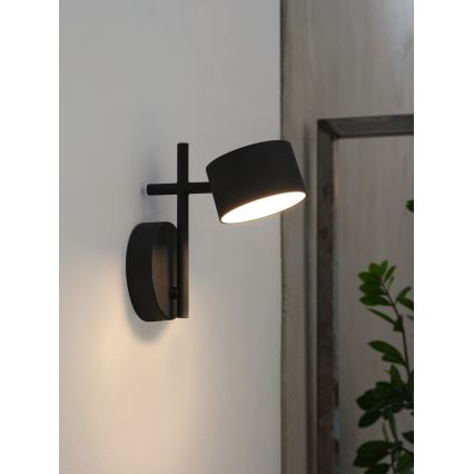 Osram - Aplique de parede táctil LED regulável DECOR KYOTO LED/12W/230V CRI 90 preto