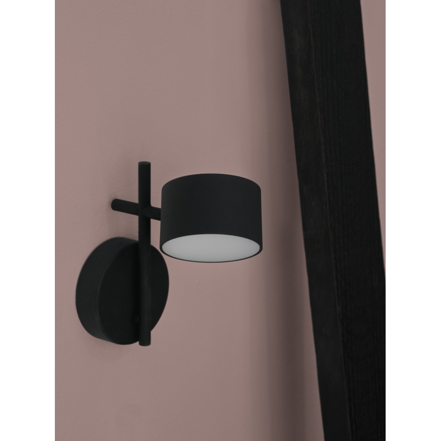 Osram - Aplique de parede táctil LED regulável DECOR KYOTO LED/12W/230V CRI 90 preto