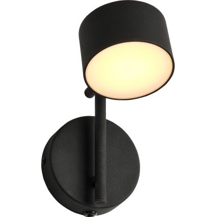 Osram - Aplique de parede táctil LED regulável DECOR KYOTO LED/12W/230V CRI 90 preto